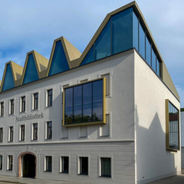 03.2024 Stadtbibliothek Mittweida wird mit dem German Architects Award ausgezeichnet