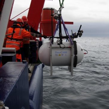 DeepCsolution – Einsatz UHPC-Druckgehäuse DeepC3000 als „Subsea Battery“ in der Arktis in 2.500 m Tiefe