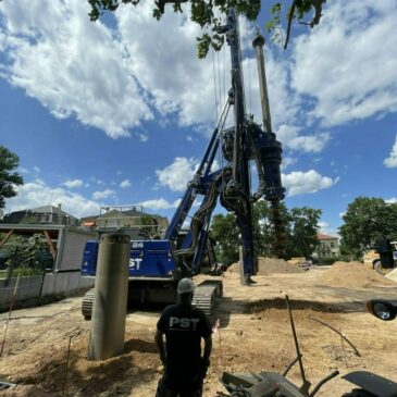 06.2023 Baustart Sporthalle 49. Grundschule Dresden