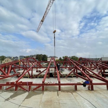 Richtfest Stadtbibliothek Mittweida